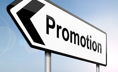 promotion sign
