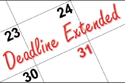 Deadline Extended