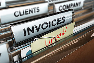 Invoices Unpaid Folders Files